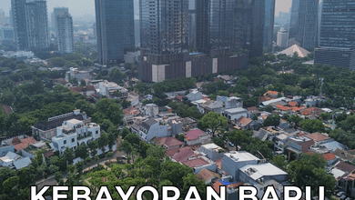 Jual Rumah Siap Tinggal area Kebayoran Baru, Jakarta Selatan, LT 622 m2