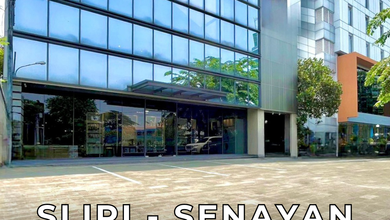 Gedung Komersil Modern Industrial 2 Lantai di Slipi - Senayan