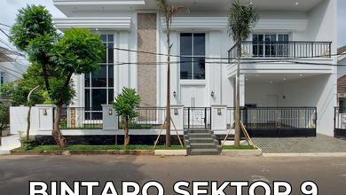 Jual Segera Rumah Elit area Sektor 9-Bintaro, Tangerang Selatan, LT 218 m2
