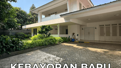 Dijual Rumah 2 Lantai di Prime Area Brawijaya Kebayoran Baru