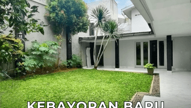 For Rent Rumah 2 Lantai di Senopati Area Kebayoran Baru