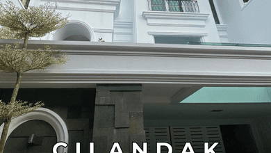 Brand New American Classic 3 Lantai Hadap Utara di Cilandak