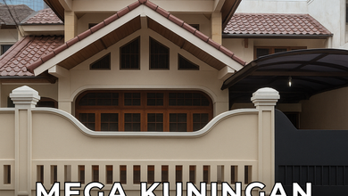Rumah Elegan di Mega Kuningan, Jakarta Selatan, 1 Kamar Tidur, LT 540m²