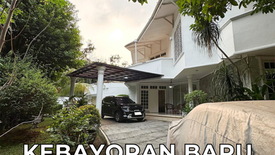 Hunian Elegan di Kebayoran Baru, Jakarta Selatan, 6 KT, LT 1644m²