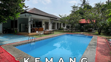 Rumah 1 Lantai Siap Huni Posisi Hook Dalam Komplek di Kemang