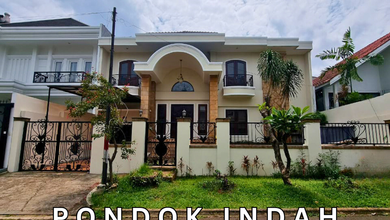Dikontrakkan Rumah Murah di Pondok Indah, Jakarta Selatan, LT 400m²