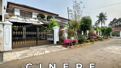 Dijual Rumah Furnished Dalam Komplek Cinere Dekat Tol Limo Utama