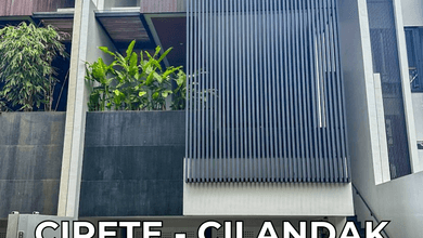 Townhouse Minimalis Modern 3 Lantai di Cipete - Cilandak