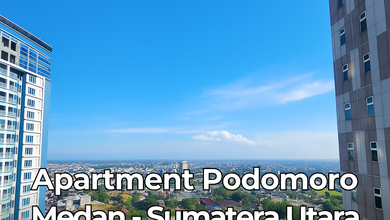 Apartemen 2BR Bagus Murah Minimalis Furnished Medan Barat Medan