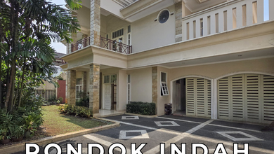 Disewakan Rumah Minimalis di Pondok Indah, Jakarta Selatan, Luas  788 m2