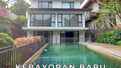 For Rent Rumah 2 Lantai Siap Huni di Prapanca Area Kebayoran Baru