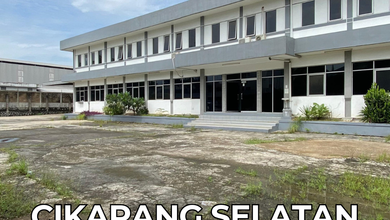 Dijual Pabrik / Gudang Hadap Timur Laut di Cikarang Selatan
