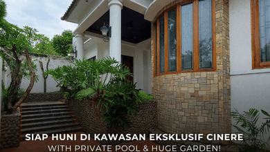 Jual Rumah Baru di Cinere, Jakarta Selatan Luas 603 m2