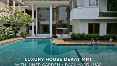 Jual Rumah Megah LT 768 m2 di Kebayoran Baru, Jakarta Selatan