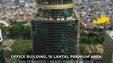 Gedung Kantor ±50% Tersewa, Cocok untuk Investasi Jakarta Pusat