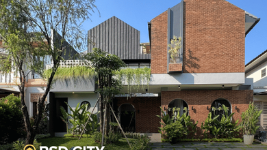 Rumah Modern Luas 252 Jual di BSD The Green, Tangerang
