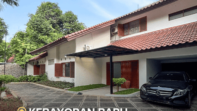 Rumah Modern area Kebayoran Baru, Jakarta Selatan, Luas 350 m2
