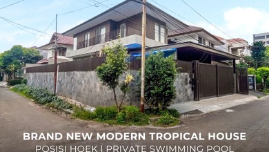 Hunian Mewah di Pondok Indah, Jakarta Selatan, 5 Kamar Tidur, LT 357m²