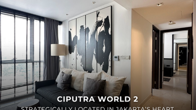 Apartemen 2BR Kondisi Terawat Murah Modern Furnished Setiabudi Jakarta Selatan