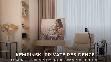 Disewakan Cepat Apartemen 2 BR di Jakarta Pusat Luas 157 m2