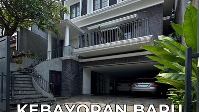 Penawaran Eksklusif, rumah Prestisius di Kebayoran Baru, Jakarta Selatan, LB 500m²