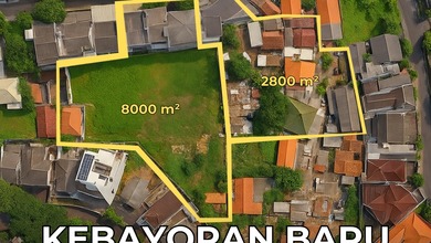 Dijual Tanah Premium di Kebayoran Baru, Jakarta Selatan, LT 10800m²