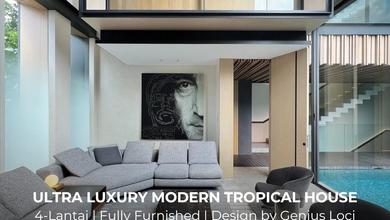 Kesempatan Langka, rumah Prestisius di Senopati, Jakarta Selatan, LB 737m²