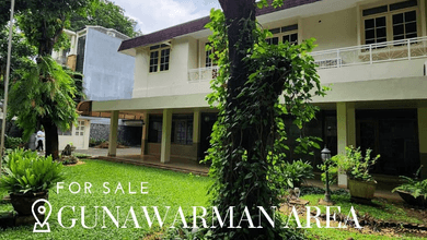 Rumah Hitung Tanah Gunawarman Kebayoran Baru 135 Juta Per M2