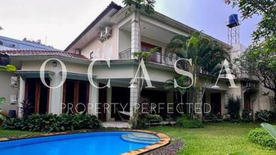 Rumah Elegan di Kemang, Jakarta Selatan, 5 KT, LT 1200m²