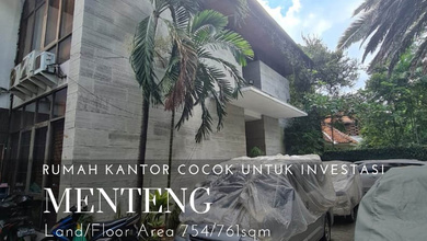 Dijual rumah Eksklusif di Menteng, Jakarta Pusat - LT 754m²