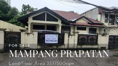 Rumah Eksklusif LT 357 m2, di Mampang Prapatan, Jakarta Selatan