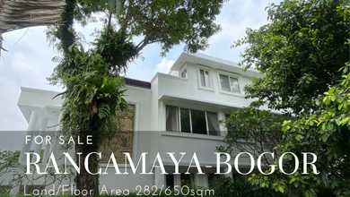 Kesempatan Langka, rumah Mewah di Rancamaya, Bogor, LB 650m²
