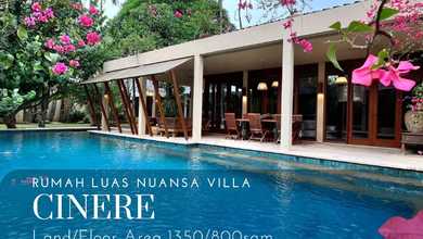 Rumah Area Luxury Cinere, Jakarta Selatan - Harga Menarik 28,5 Miliar