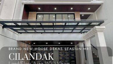 Rumah Baru Cilandak 3 Lantai Cantik Siap Huni