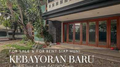 Dijual rumah Eksklusif di Kebayoran Baru, Jakarta Selatan - LT 891m²