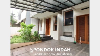 Hunian Mewah di Pondok Indah, Jakarta Selatan, 4 Kamar Tidur, LT 202m²