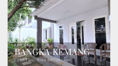 Penawaran Eksklusif, rumah Prestisius di Bangka, Jakarta Selatan, LB 390m²