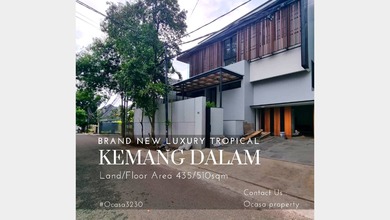 Penawaran Eksklusif, rumah Mewah di Kemang, Jakarta Selatan, LB 510m²