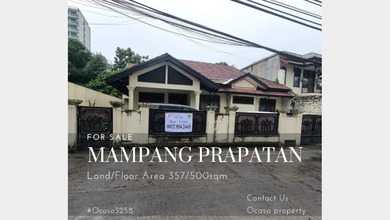 Rumah Area Luxury Mampang Prapatan, Jakarta Selatan - Harga Menarik 13 Miliar