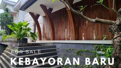 Rumah Elegan di Kebayoran Baru, Jakarta Selatan, 5 Kamar Tidur, LT 374m²