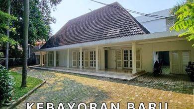 Rumah Mewah Luas 1048 m2, area Kebayoran Baru, Jakarta Selatan