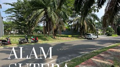 Tanah Komersial Pinggir Jalan Raya Kawasan Alam Sutera