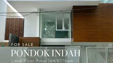 Jual Cepat Rumah Mewah area Pondok Indah, Jakarta Selatan, Luas 264 m2