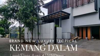 Jual Rumah Eksklusif LT 435 m2 di Kemang, Jakarta Selatan