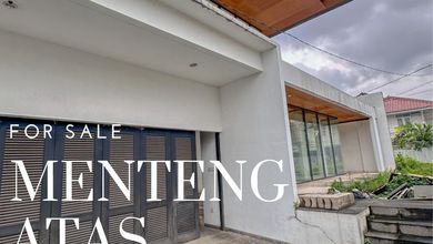 Jual Rumah Cantik LT 618 m2 di Menteng Atas, Jakarta Pusat