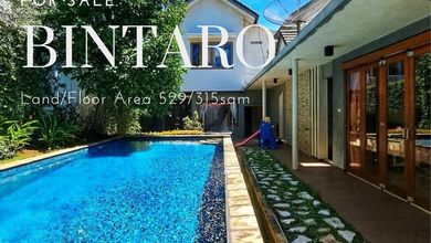 Rumah Area Luxury Sektor 9-Bintaro, Tangerang Selatan - Harga Terbaik 7,2 Miliar
