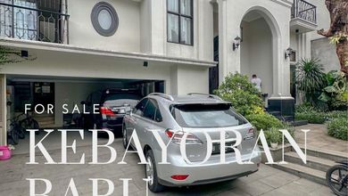 Rumah Premium area Kebayoran Baru, Jakarta Selatan, LT 400 m2