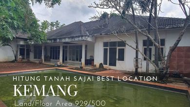 For Sale rumah Mewah di Kemang, Jakarta Selatan - LT 929m²