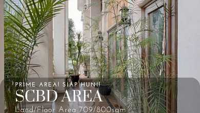 Rumah Elegan di SCBD, Jakarta Selatan, 6 Kamar Tidur, LT 709m²