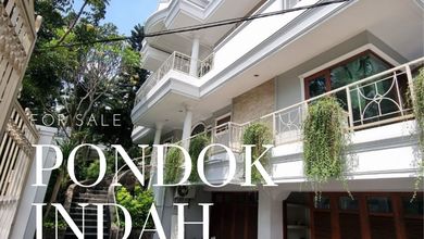Penawaran Eksklusif, rumah Mewah di Pondok Indah, Jakarta Selatan, LB 345m²